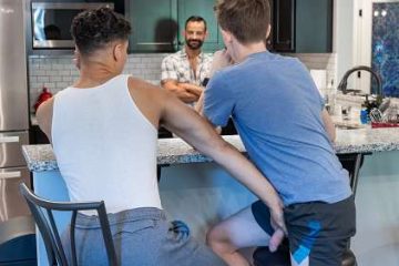 CumHereBoy – White Sauce – Brett Ryder, David Benjamin and Jordan Haze